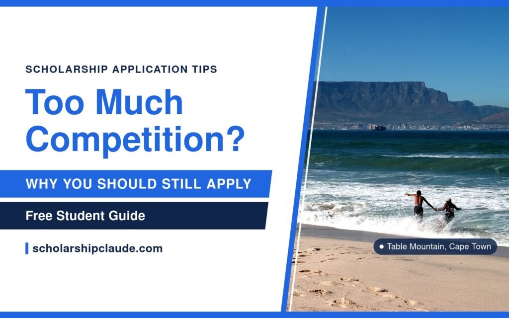 Too Much Competition? Why You Should Still Apply for Scholarships