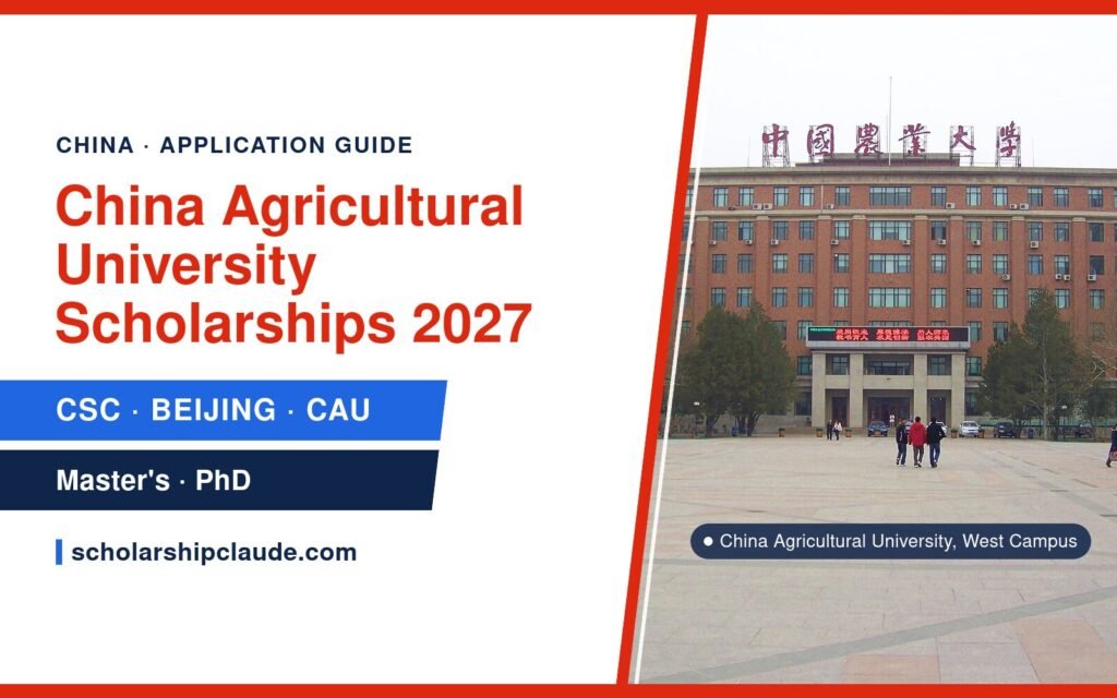 China Agricultural University Scholarship 2027: CSC, Silk Road and Beijing Government Routes, Dates, Documents and How to Apply