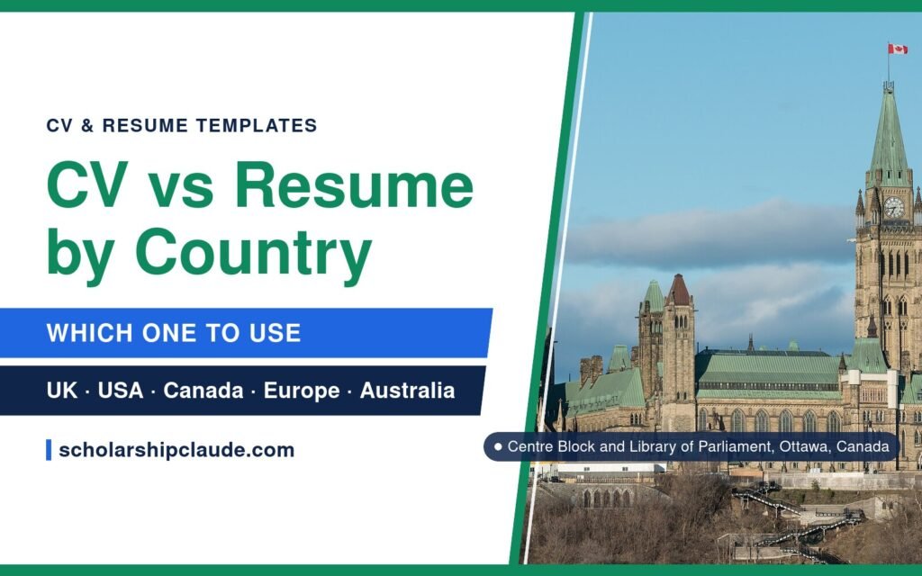 CV vs Resume: What Is the Difference and Which One to Use in Each Country (2026 Guide)