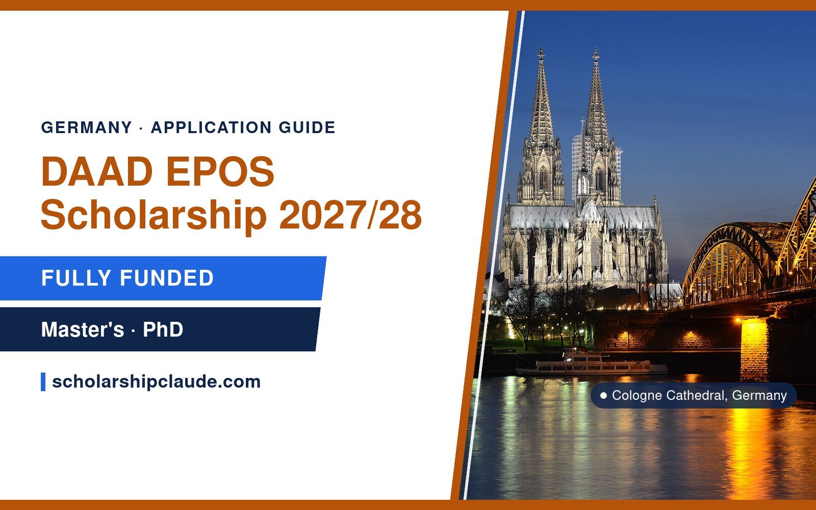 DAAD EPOS Scholarship 2027/28 in Germany: Eligibility, Benefits and How to Apply