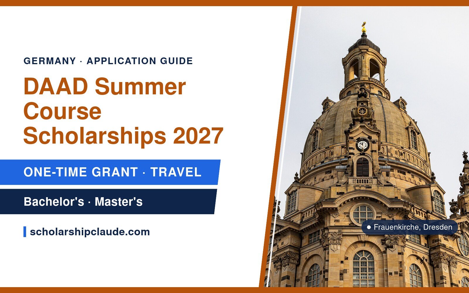 DAAD University Summer Course Scholarship 2027: Eligibility, German Level, Documents and How to Apply