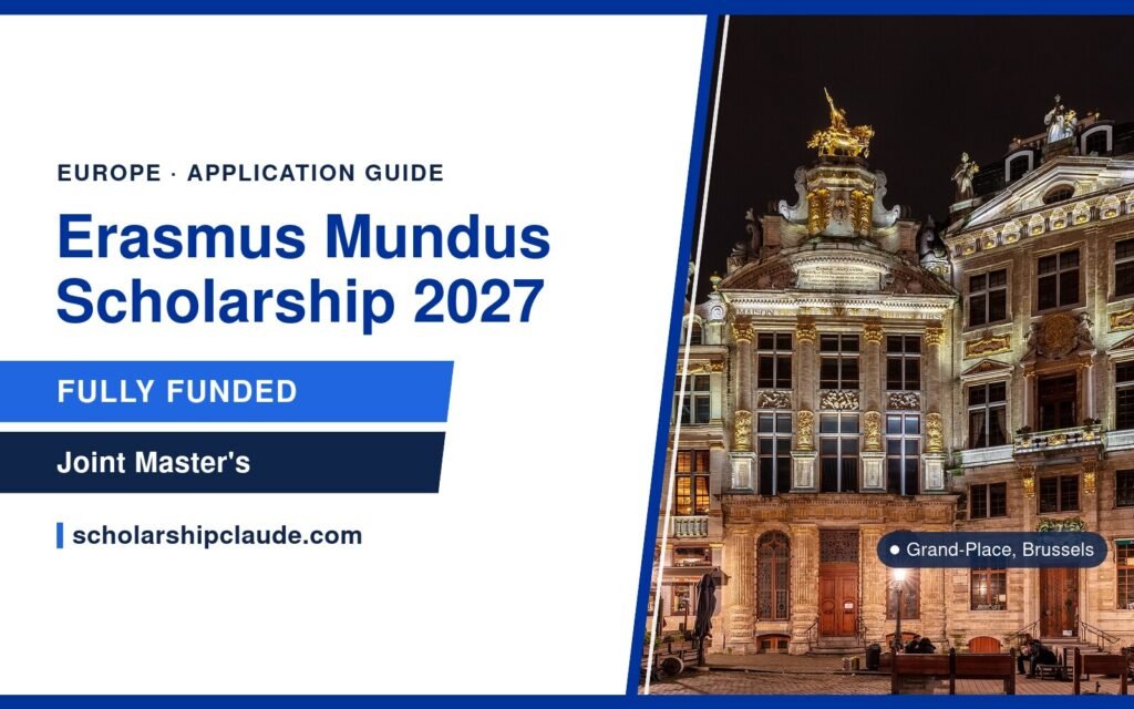 Erasmus Mundus Scholarship 2027 in Europe: Eligibility, Benefits and How to Apply for a Joint Master’s