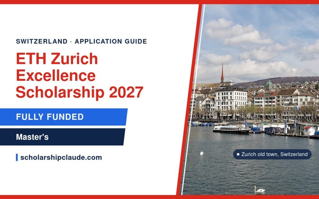 ETH Zurich Excellence Scholarship (ESOP) 2027 in Switzerland: Eligibility, Benefits and How to Apply