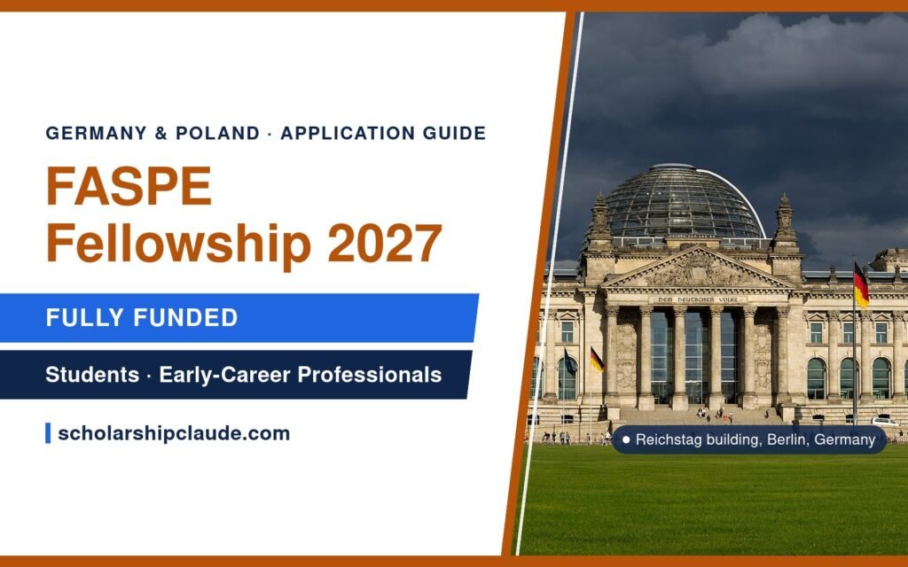 FASPE Fellowship 2027 in Germany and Poland: Eligibility, Funding and How to Apply