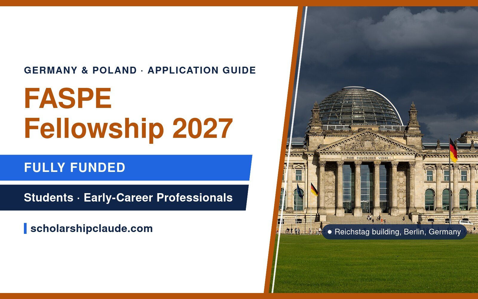 FASPE Fellowship 2027 in Germany and Poland: Eligibility, Funding and How to Apply