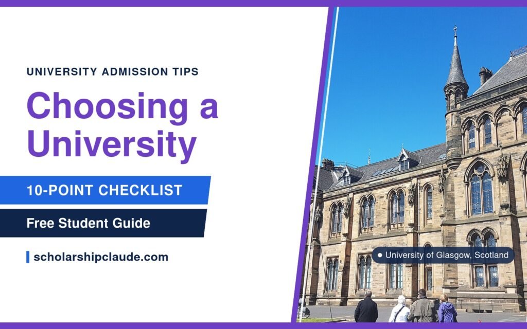 How to Choose the Right University Abroad: A 10-Point Checklist