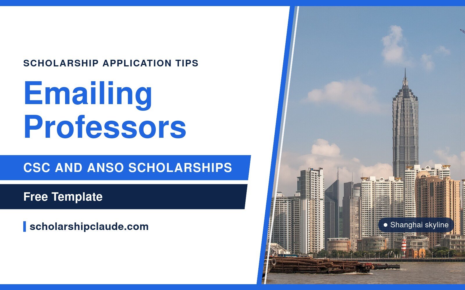 How to Email Professors for CSC and ANSO Scholarships in China (With Template)