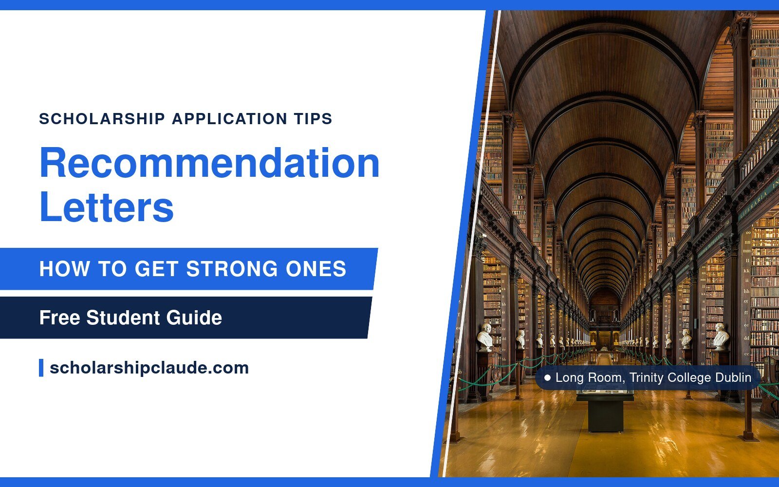 How to Get Strong Recommendation Letters for Scholarships