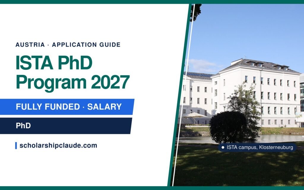 ISTA PhD Application 2027: Eligibility, Salary, Documents and How to Apply