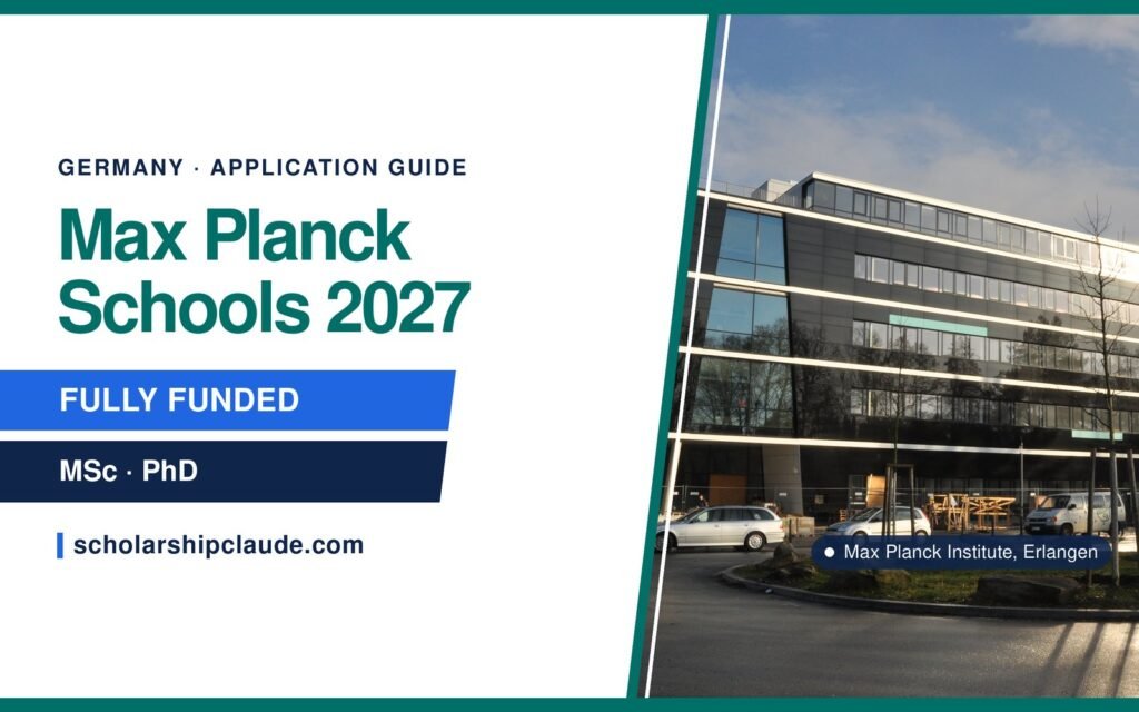 Max Planck Schools Application 2027: Eligibility, Funding, Documents and How to Apply