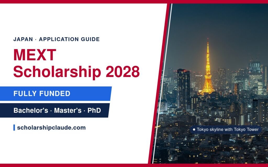 MEXT Scholarship 2028 in Japan: Eligibility, Benefits, Screening Stages and How to Apply