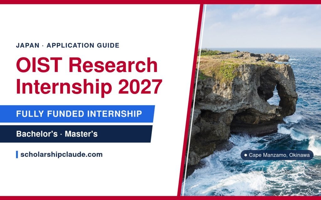 OIST Research Internship 2027 in Japan: Eligibility, Benefits, Fee and How to Apply