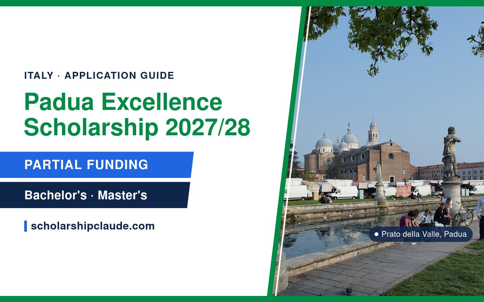 Padua International Excellence Scholarship 2027/28 in Italy: Eligibility, Benefits and How to Apply