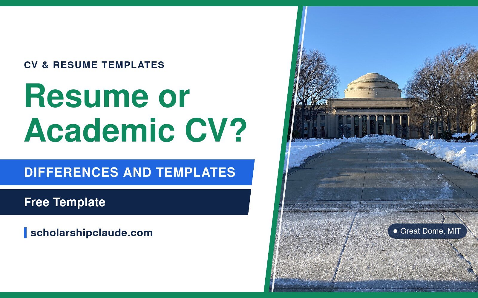 Resume vs Academic CV: Key Differences and Which One to Send (With Templates)