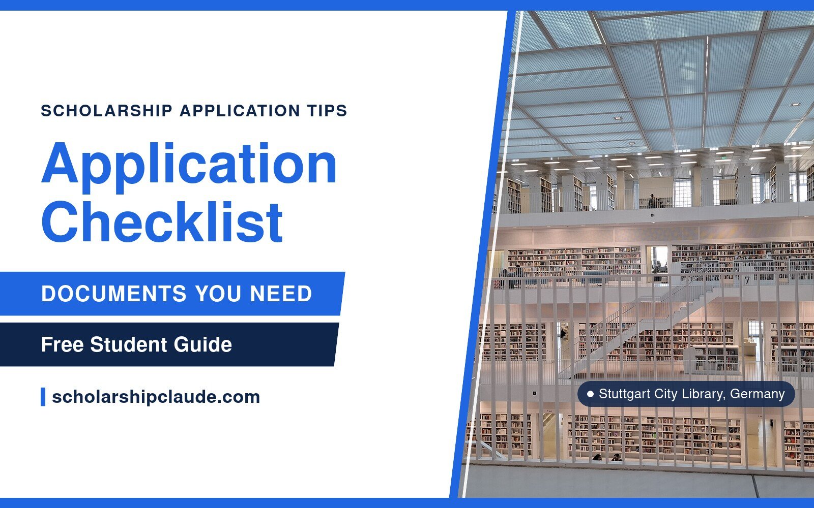 Scholarship Application Checklist: Documents You Need Before You Apply