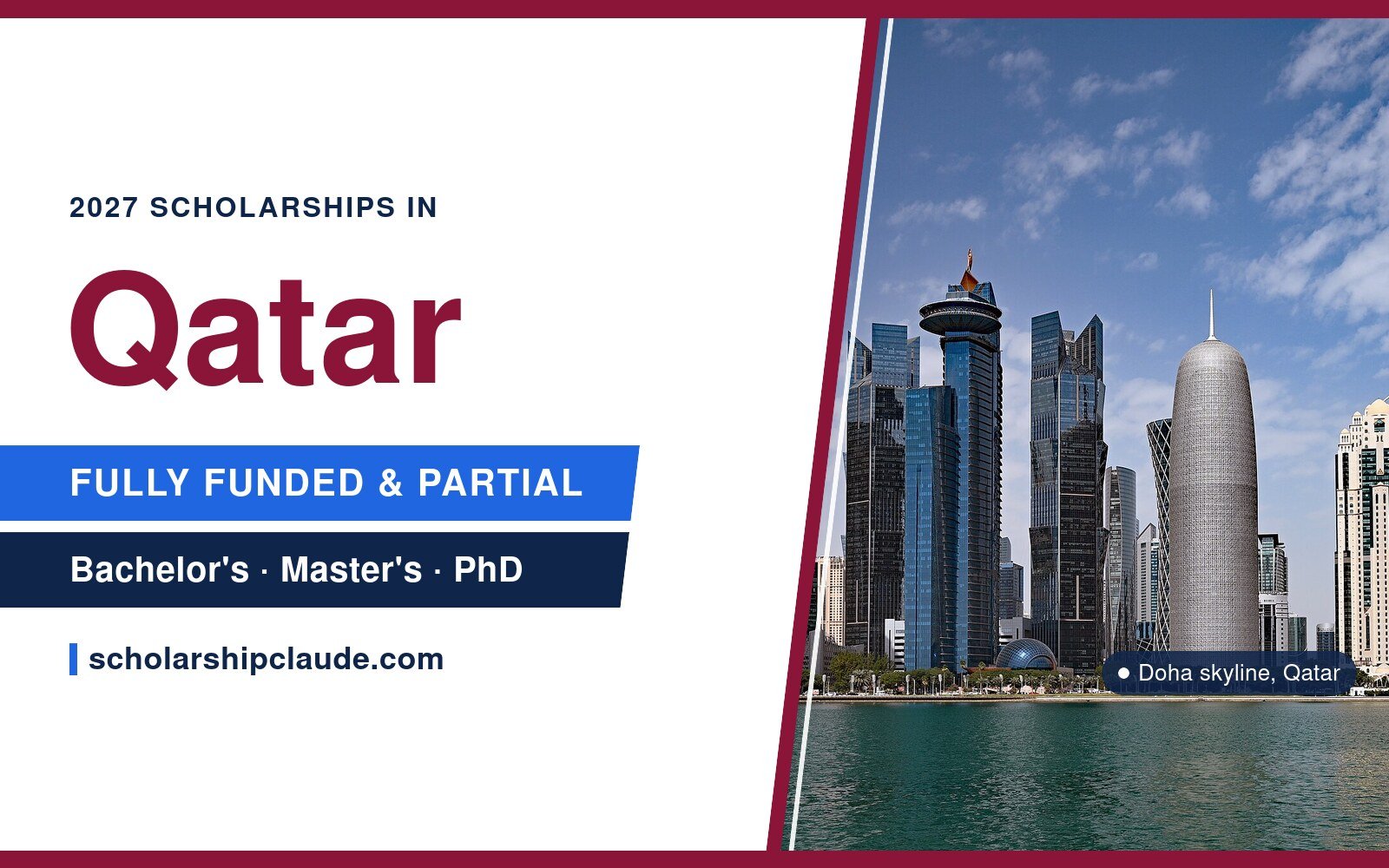 Scholarships in Qatar 2027 for International Students: HBKU and Qatar University Funding