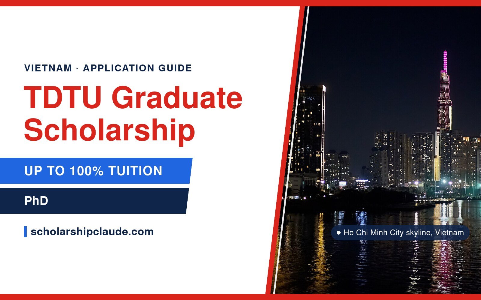 TDTU PhD Scholarship in Vietnam: Eligibility, Award Levels, Documents and How to Apply