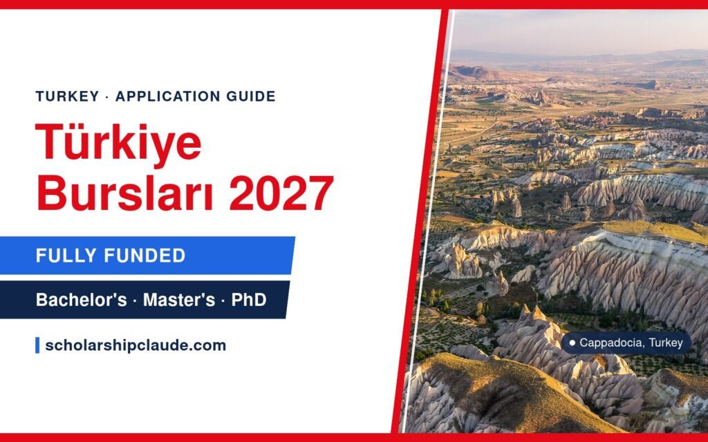 Türkiye Bursları (Turkey Burslari) Scholarship 2027: Fully Funded Study in Turkey, Eligibility and How to Apply