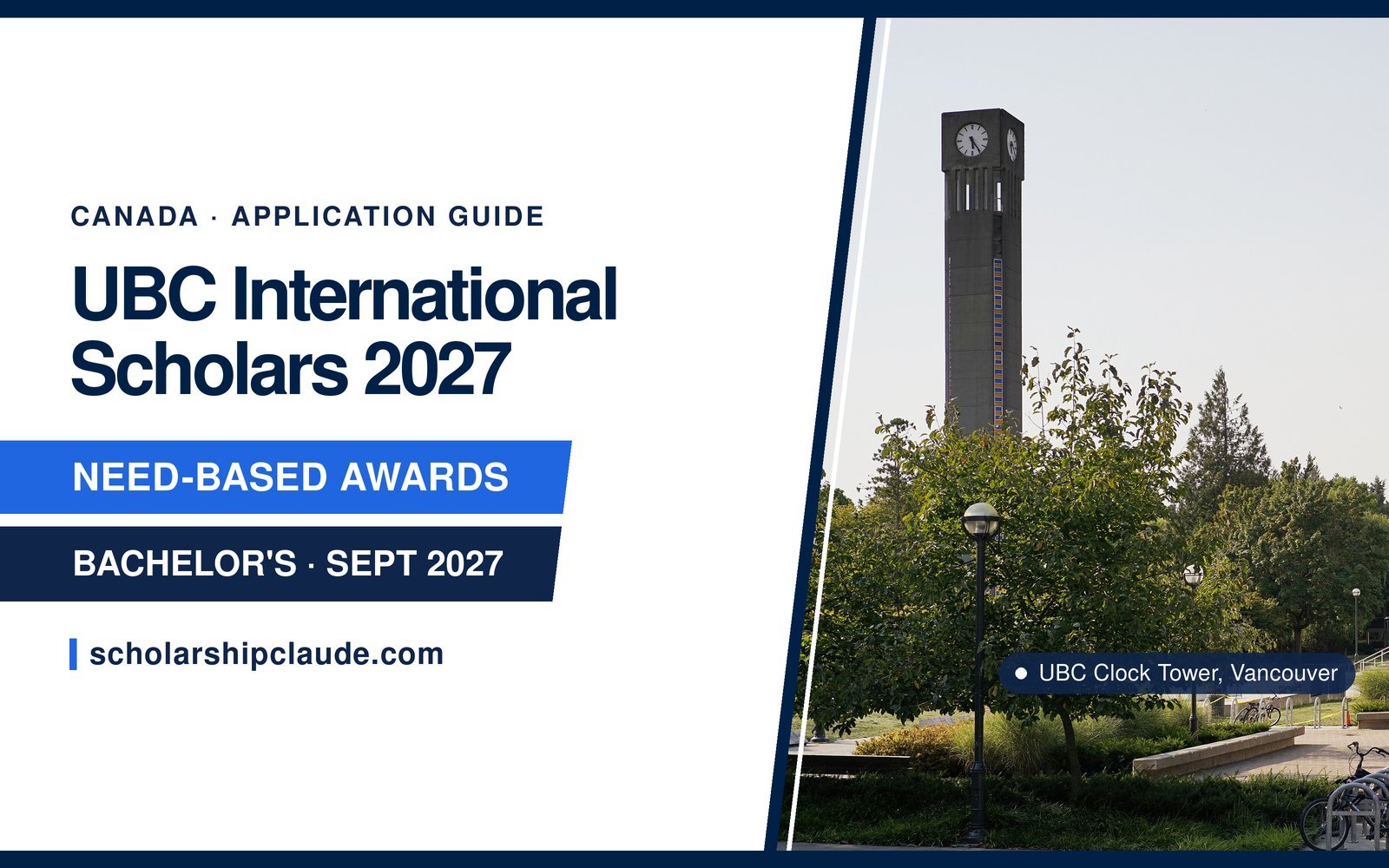 UBC International Scholars Application 2027: Eligibility, Awards, Nomination and How to Apply