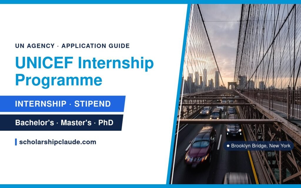 UNICEF Internship Programme: Eligibility, Stipend and How to Apply