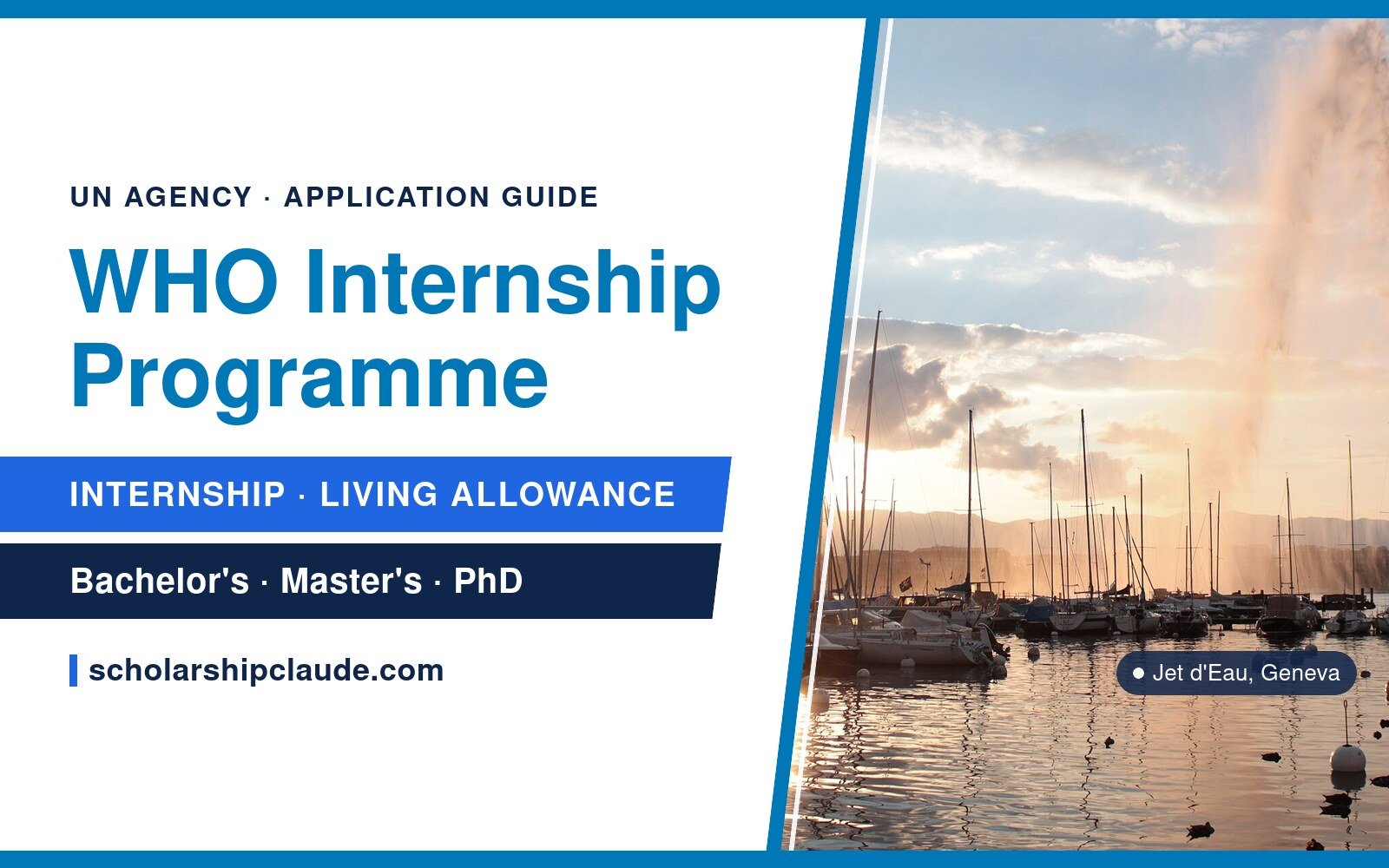 WHO Internship Programme: Eligibility, Living Allowance and How to Apply